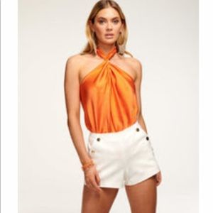 Ramy Brook Harriet Halter Top XS